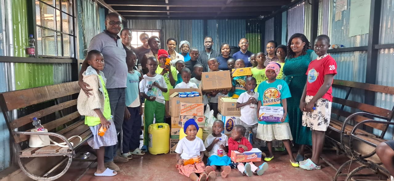 RCMRD Staff Visit Mwamko Children’s Home for CSR Activity