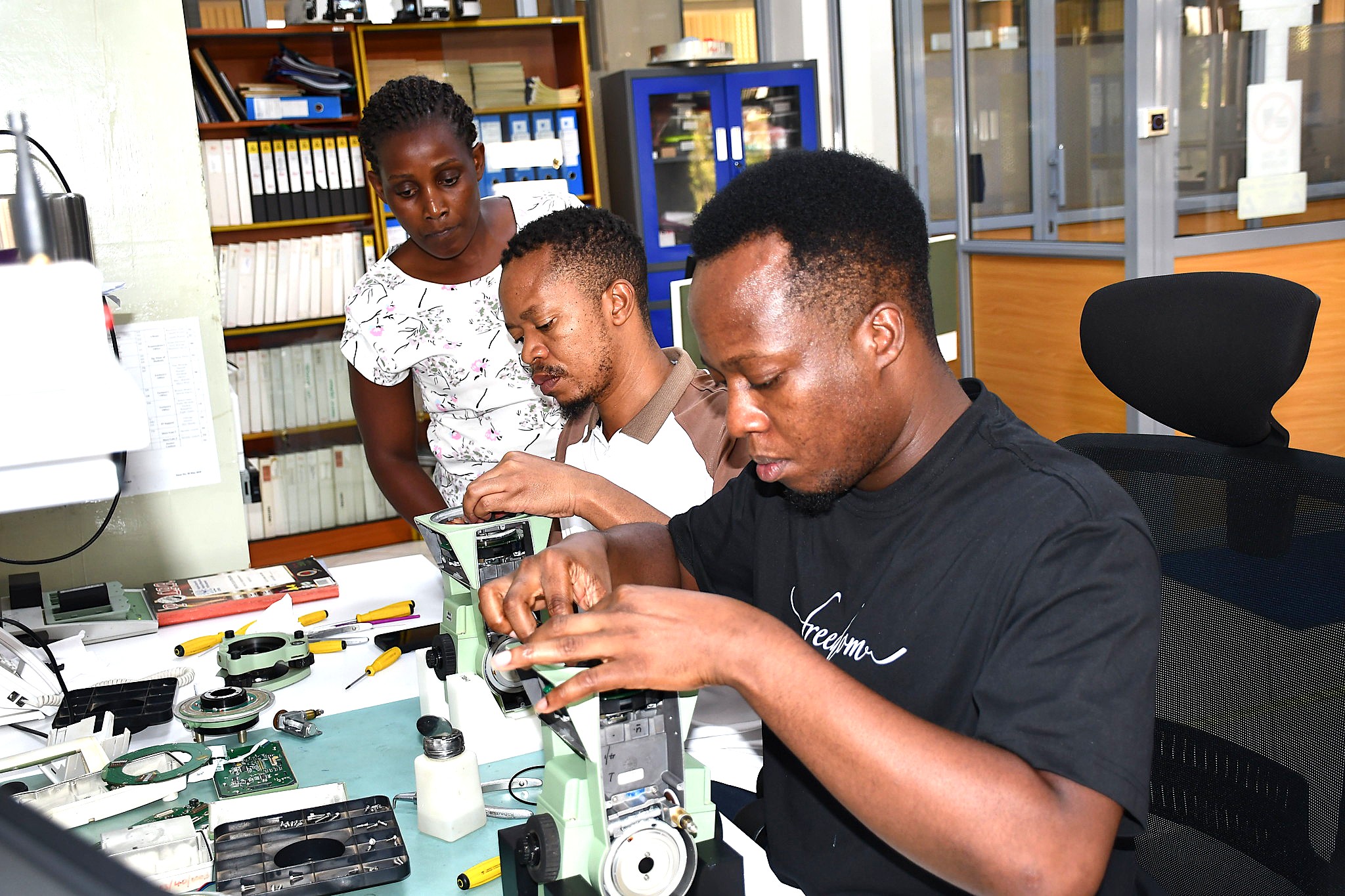 Strengthening geospatial capacity through hands-on Training in Survey & Geodetic equipment management