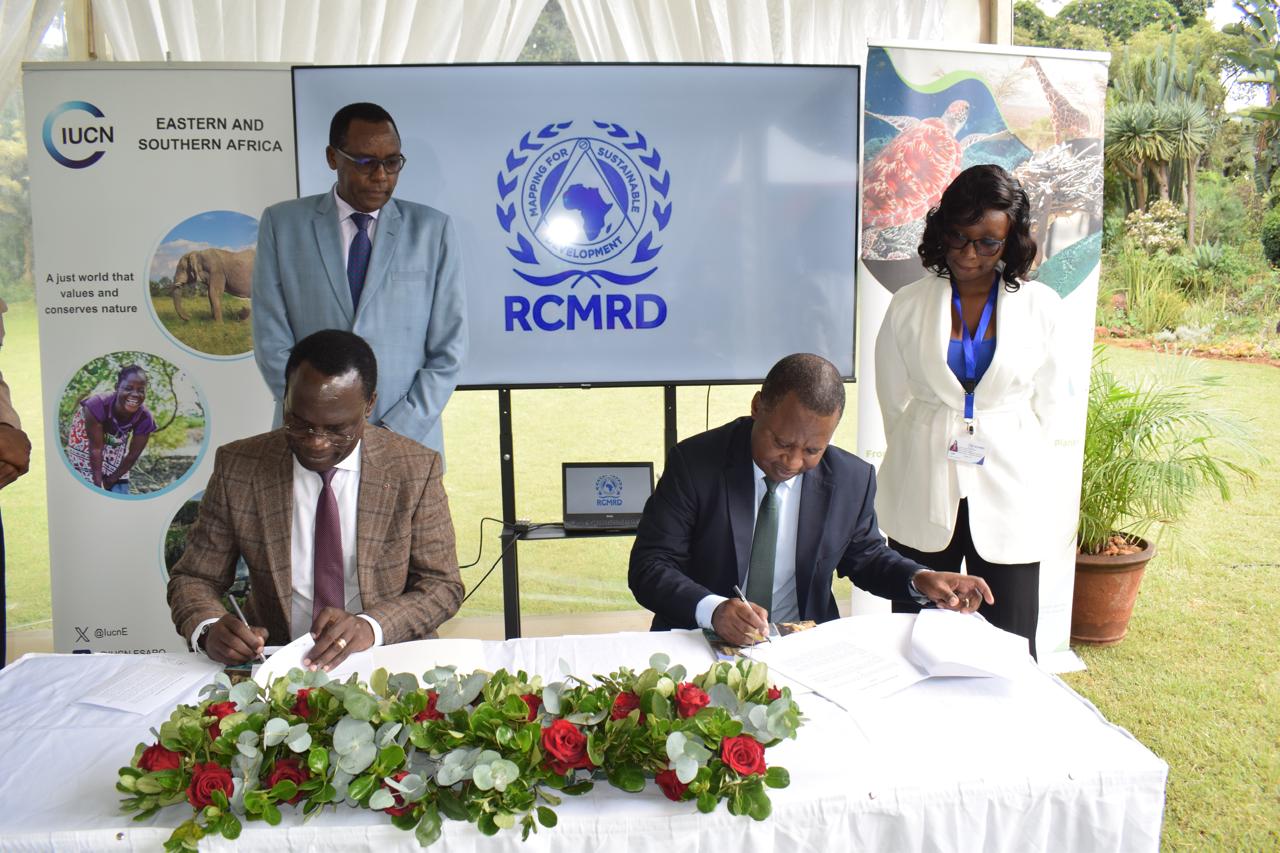 RCMRD and IUCN Renew Partnership to Advance Sustainable Natural Resource Management in Eastern and Southern Africa