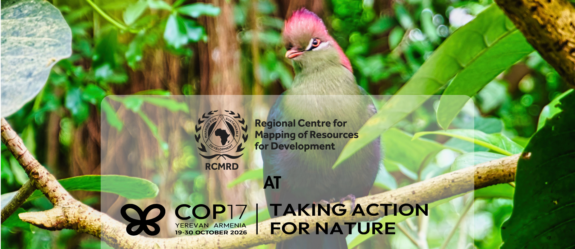 RCMRD at CBD COP17 | Yerevan, Armenia | 19–30 October 2026