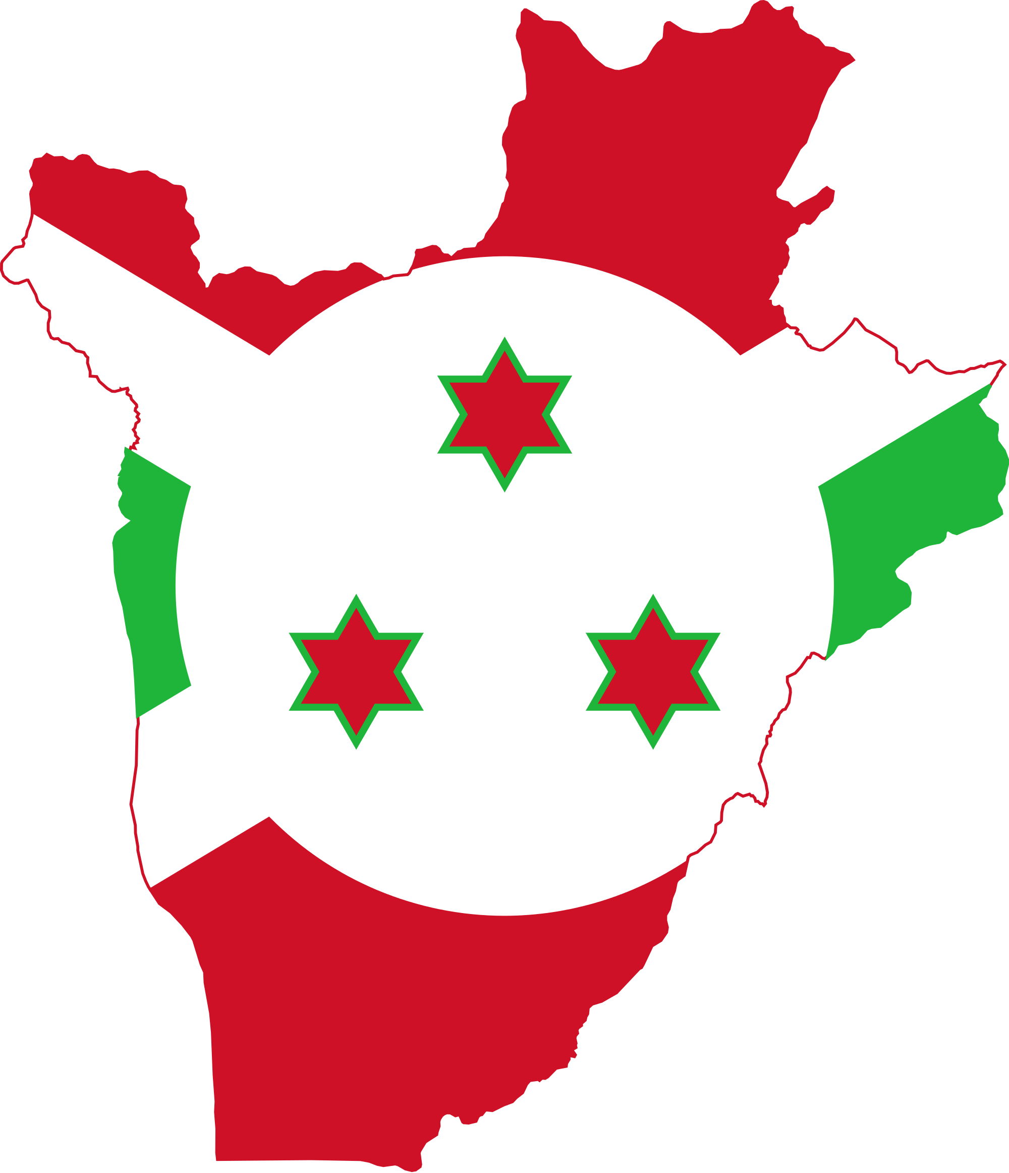 Flag map of Burundi.svg